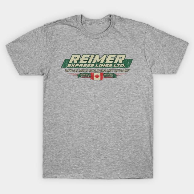 Reimer Express Lines What it Takes 1952 T-Shirt by JCD666